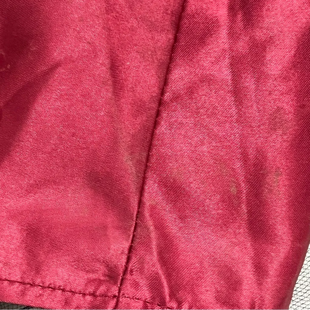 Spirit Halloween adult womens L costume sequin mesh maxi dress black & red gown - Image 16