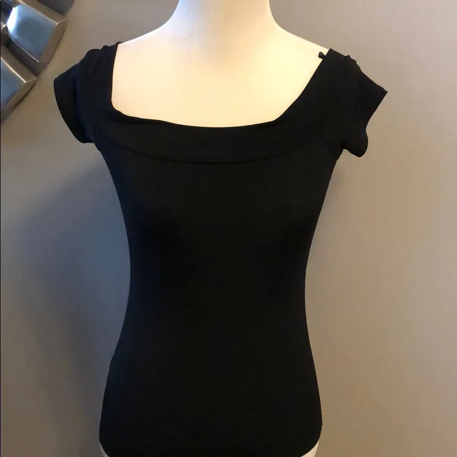 BCBGeneration off the shoulder bodysuit - Image 4