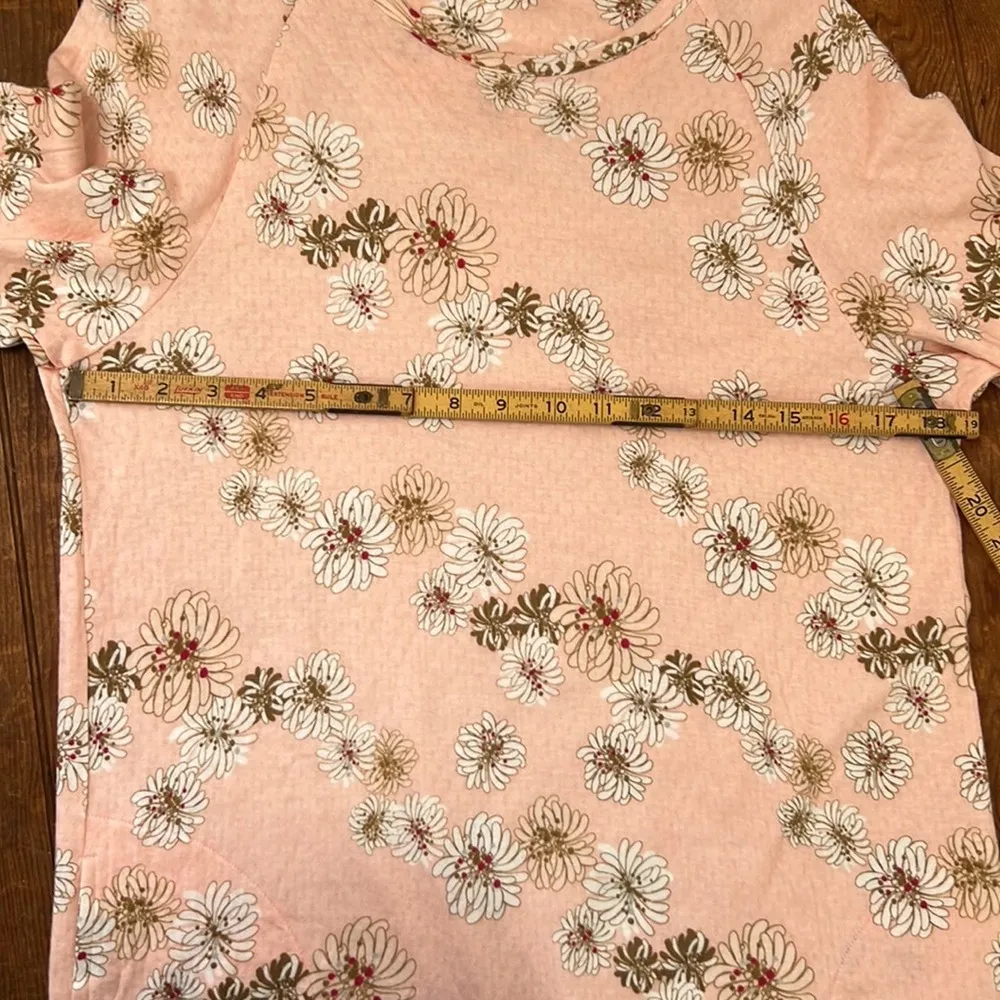 Paul & Joe pink midi t shirt dress. Long sleeve Ultra soft size medium - Image 5