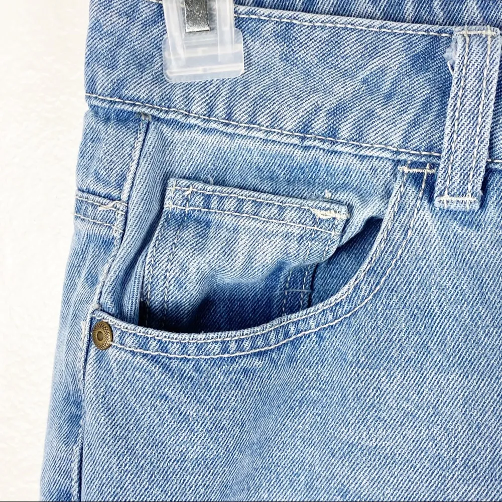 CHELSEA & VIOLET 100% Cotton Floral Ripped Distressed Embroidered Jeans Size 28 - Image 12