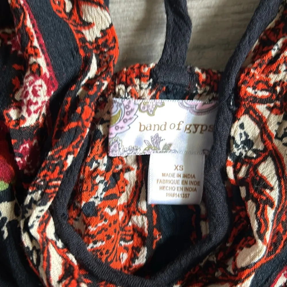 Band of gypsies romper with pockets - Image 3