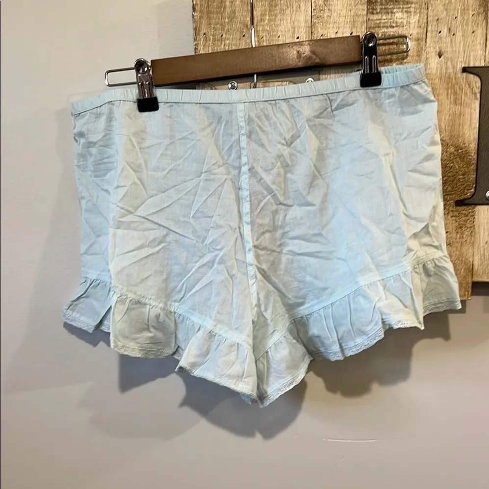 SKIMS Frost Blue Shorts - Image 3