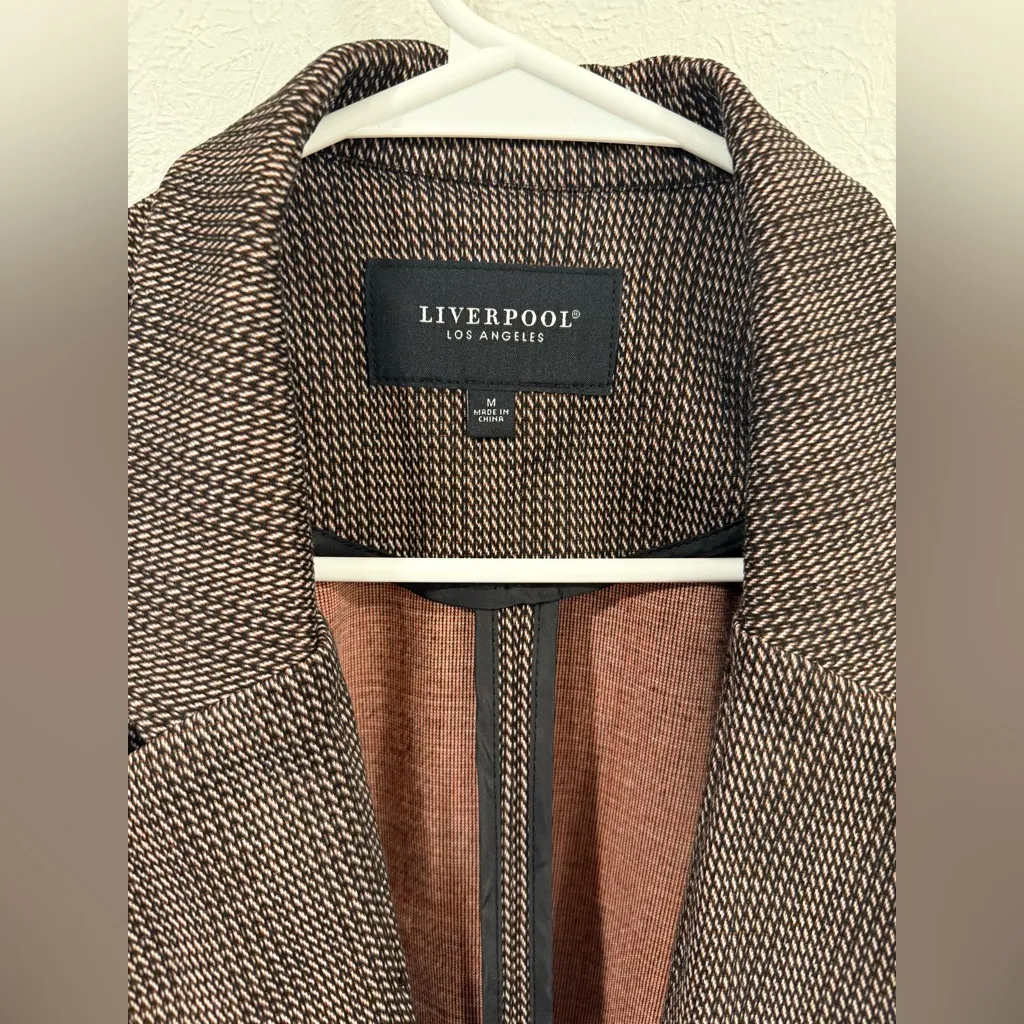 Liverpool Jacquard Knit Boyfriend Blazer Medium NWT - Image 7