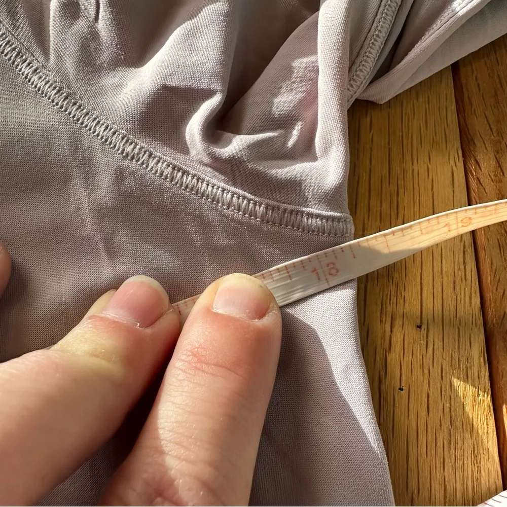 Lululemon Sculpt Long Sleeve Top Powdered Mauve Womens - Image 8