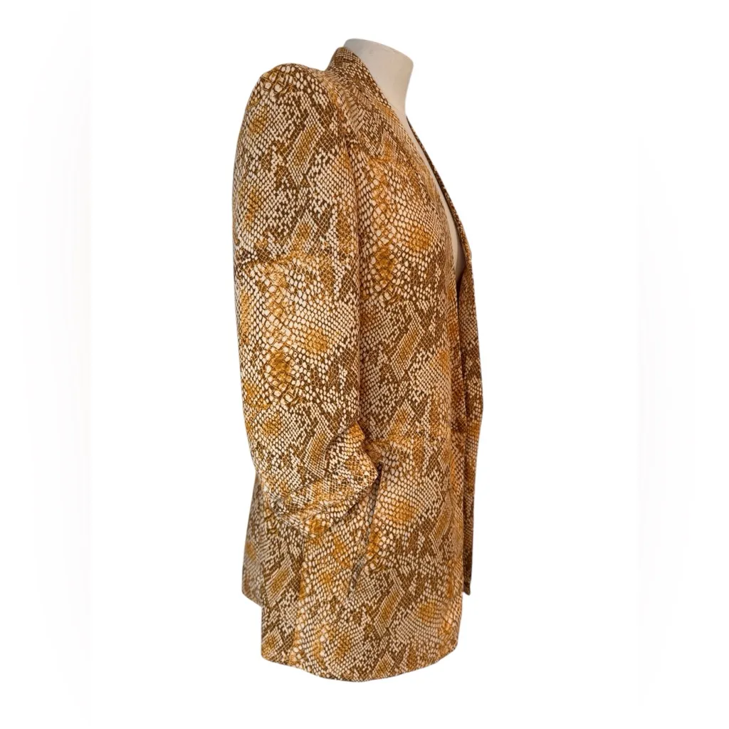 Babaton Power Hip Blazer Macaulay Snake Print size 4 - Image 5