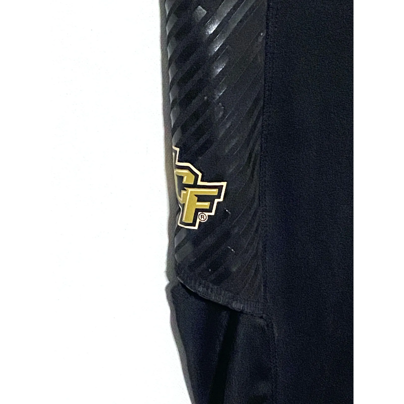 UCF Knights Black Gold Leggings M 8/10 Side Cut Outs Athleisure Flirty Gym Yoga - Image 5