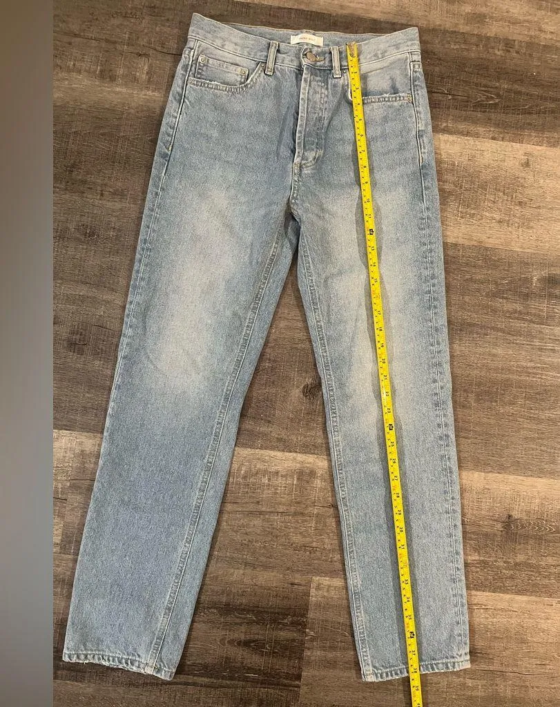 ANINE BING Peyton Jeans in Light Blue - Image 8