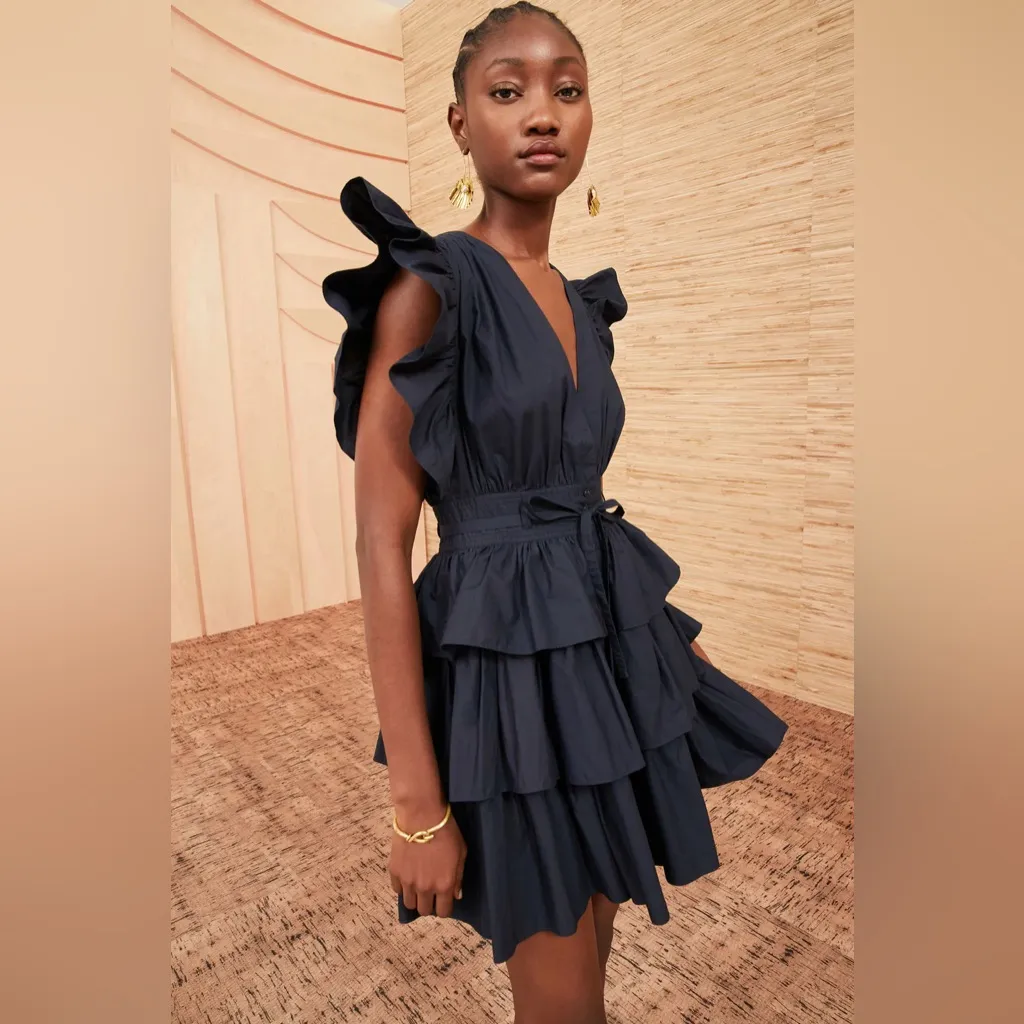 ULLA JOHNSON Sena Dress Salute‎ NWT 00 - Image 6