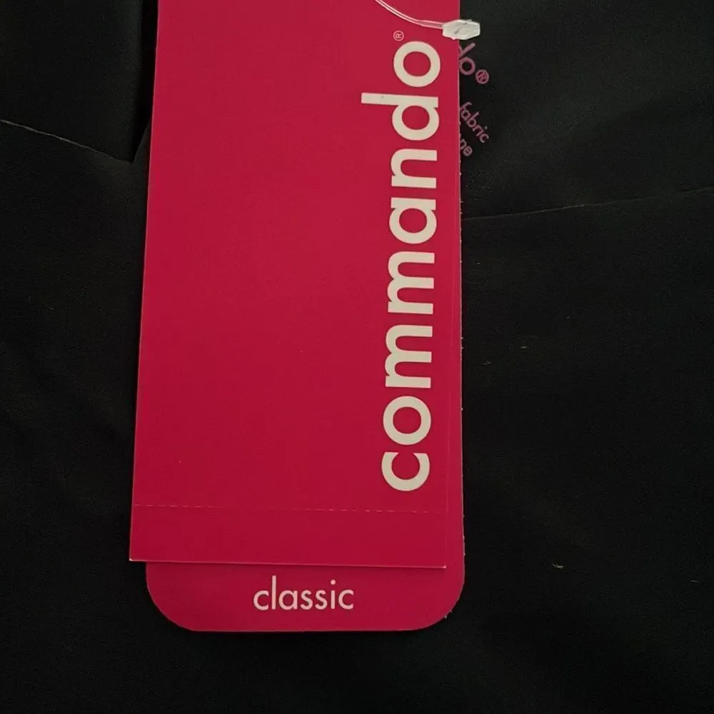 Commando Women’s Black Classic Bodysuit Thong with Adjustable Straps - Size S/M - Image 8