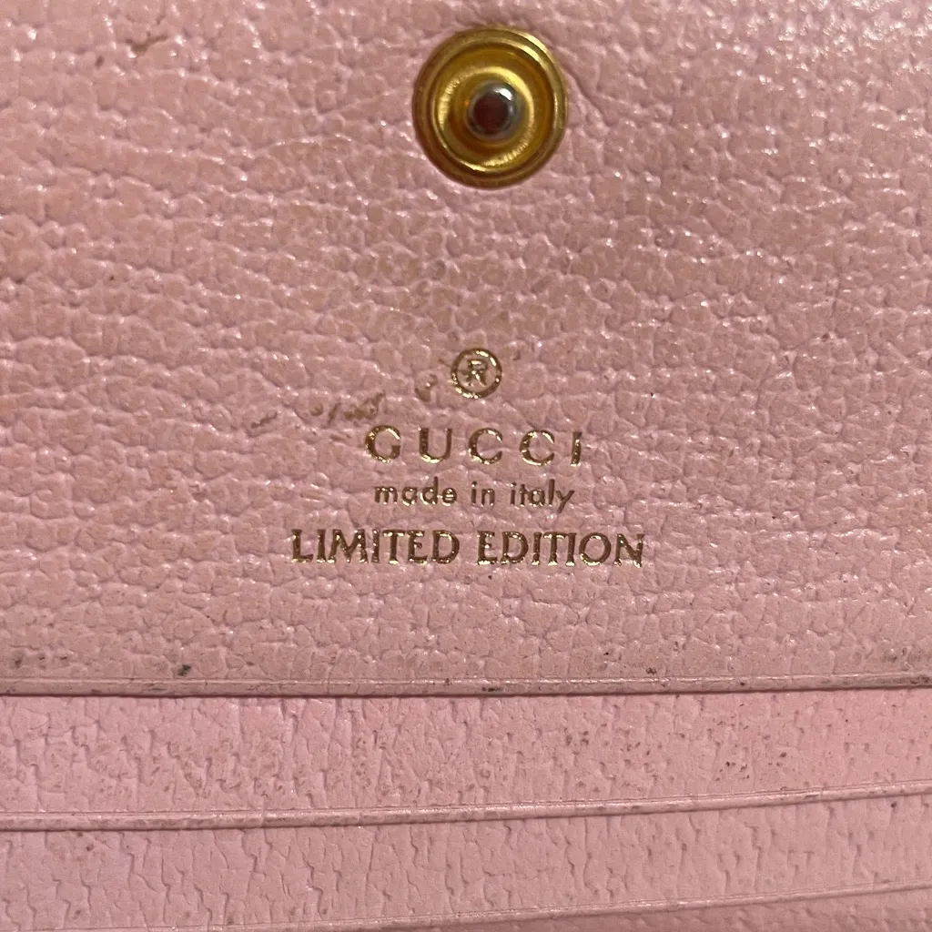 Gucci Floral Canvas Compact Wallet - Image 9