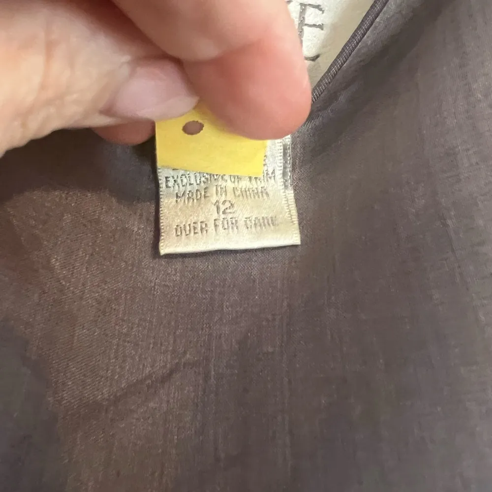 Petite Sophisticate Elegant Gray Sleeveless Dress Y2K Vintage - Image 5