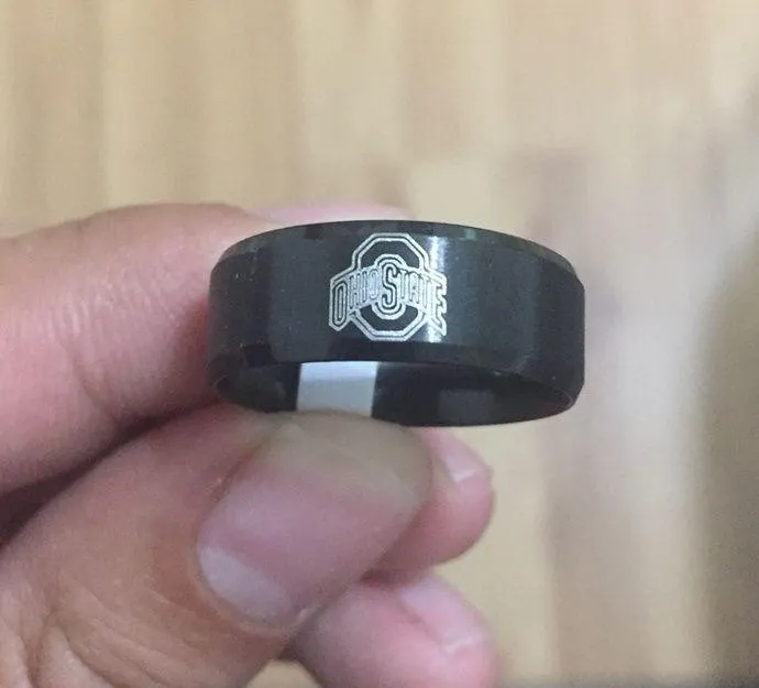 Ohio State Buckeyes Black Ring - Image 4