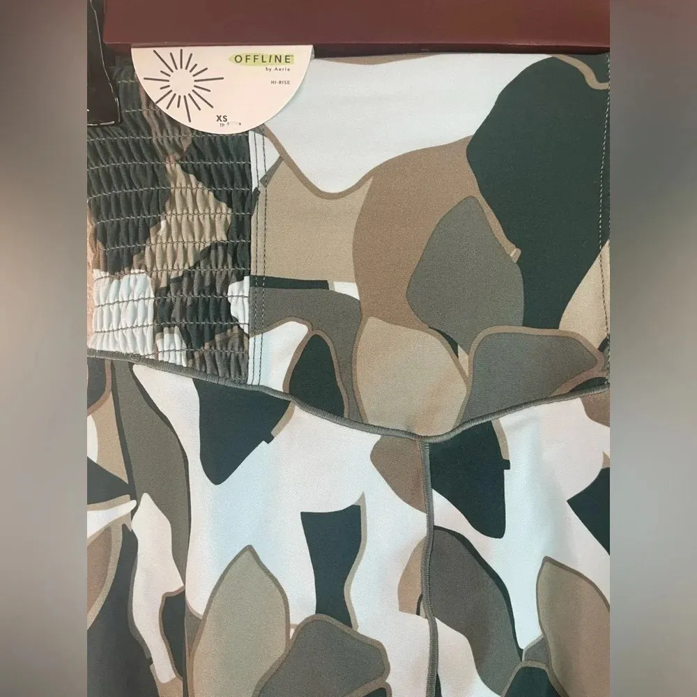 Aerie Offline Real Me Colliant Sans Pieds 7/8 Leggings-Size XS NWT Seafoam Green - Image 10