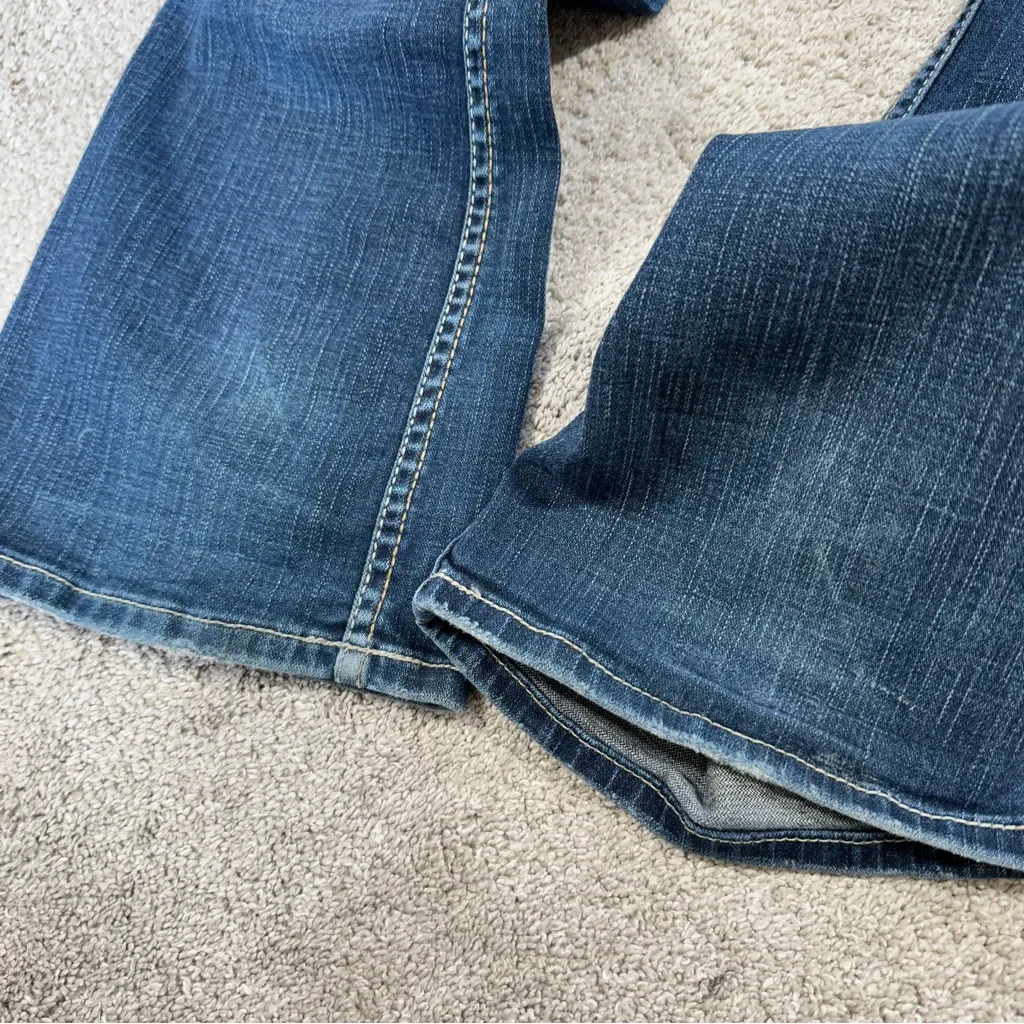 BKE Women’s Stella Stretch Jeans Boot Cut Low Rise Embellishment Pocket Size 28 - Image 13