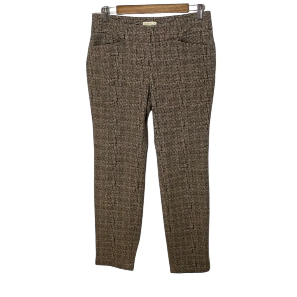 Spartina 449 Maren Pull-On Pant Linden Crosshatch size Medium - Image 3