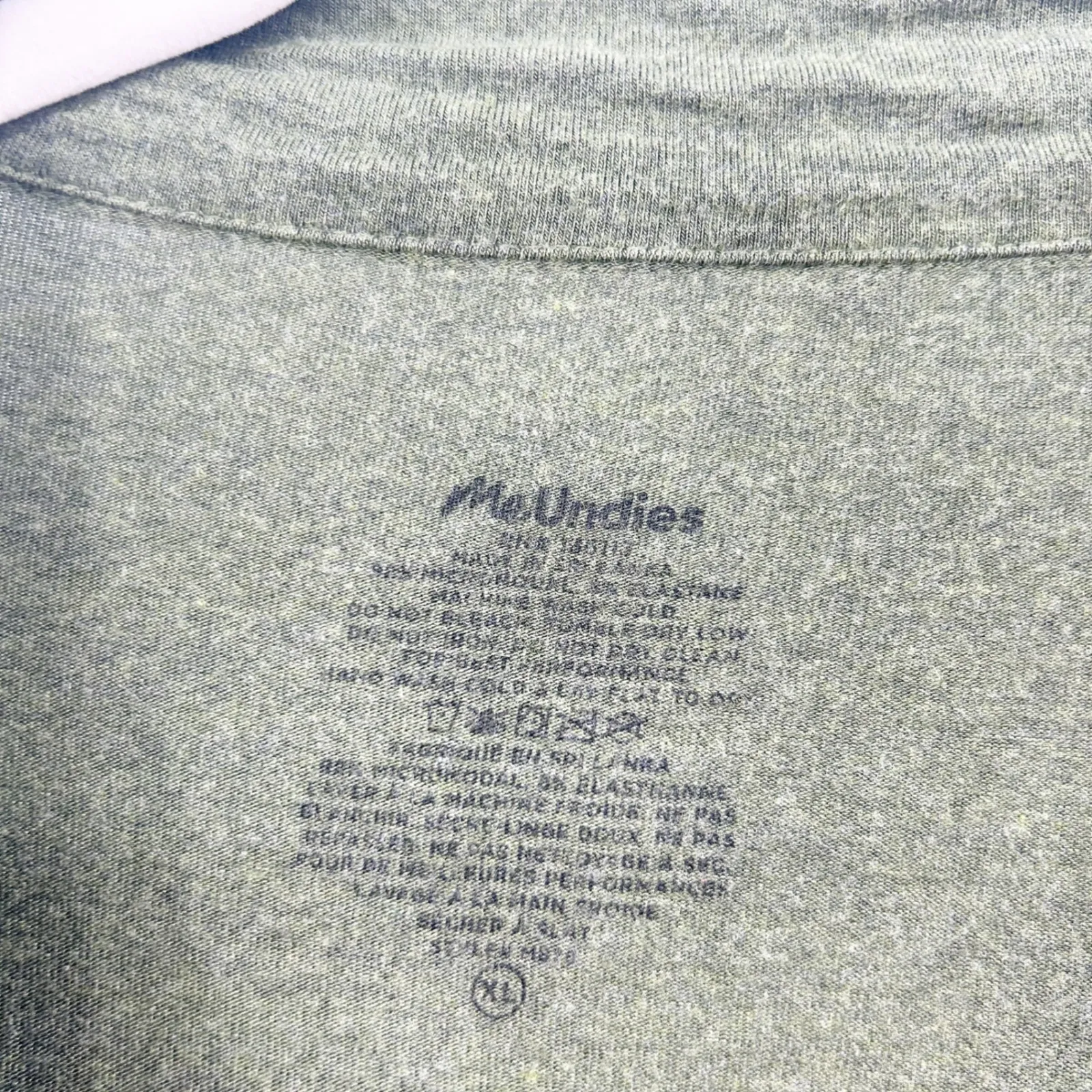 MeUndies Womens Modal Blend Button Down Long Sleeve Lounge Sleep Shirt Size XL Green - Image 2