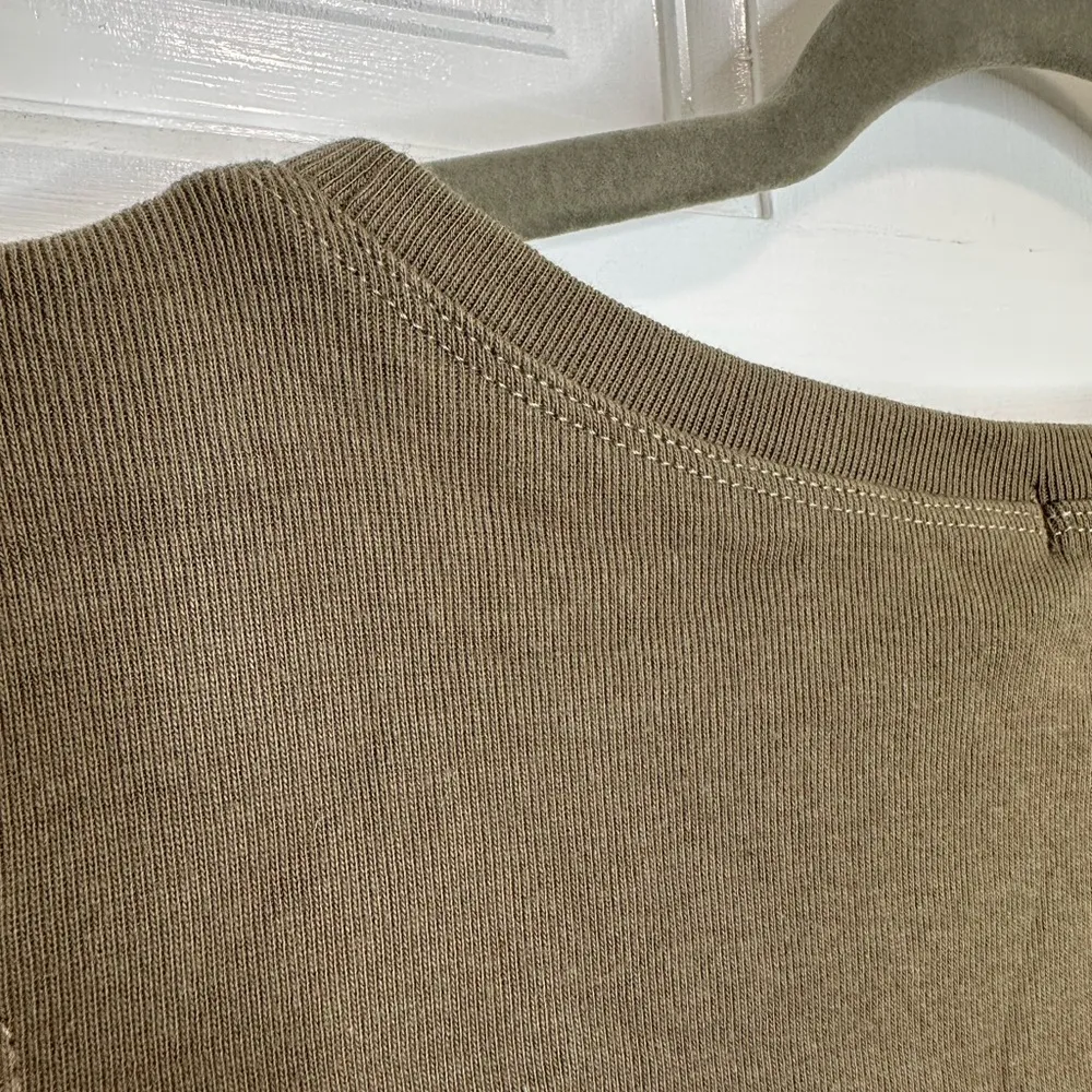 Good American Ruched Sleeveless Tank Dress in Sea Turtle Green Size 7 (4XL) NWT - Image 11