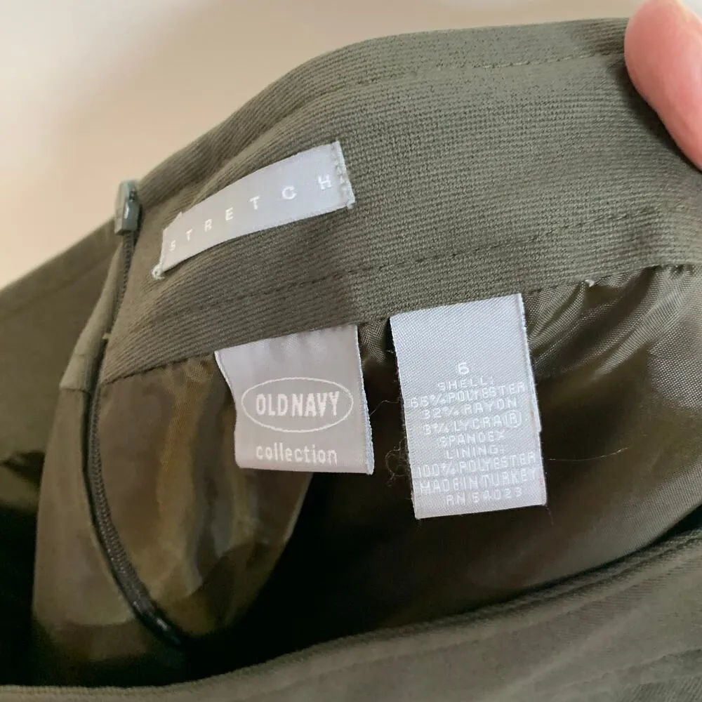 Old Navy Collection Maxi Skirt Y2k Sz 6 Taupe Brown - Image 4