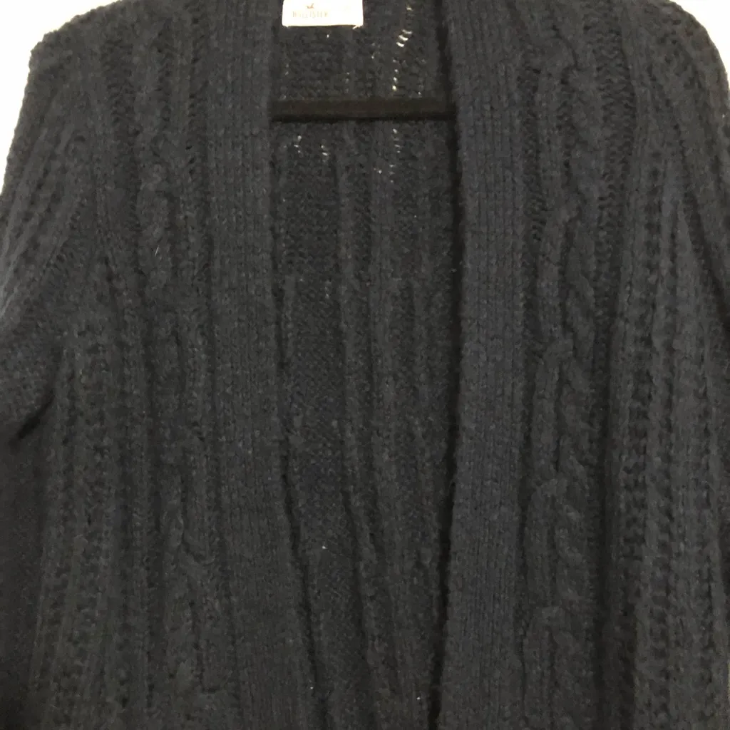 Hollister blue women’s XS‎ open cardigan sweater. Preppy - Image 2