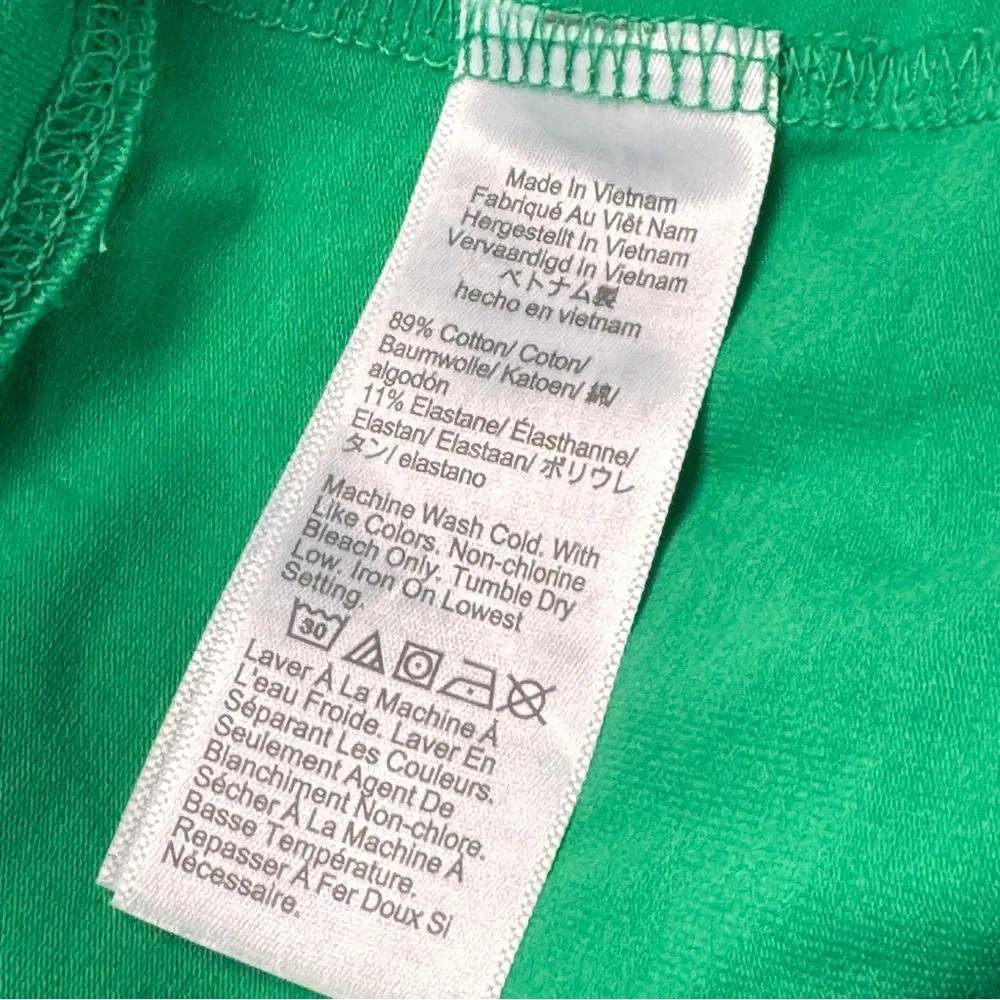 J.Crew Women’s Green Cropped Leggings Sz M New with tag - Image 2