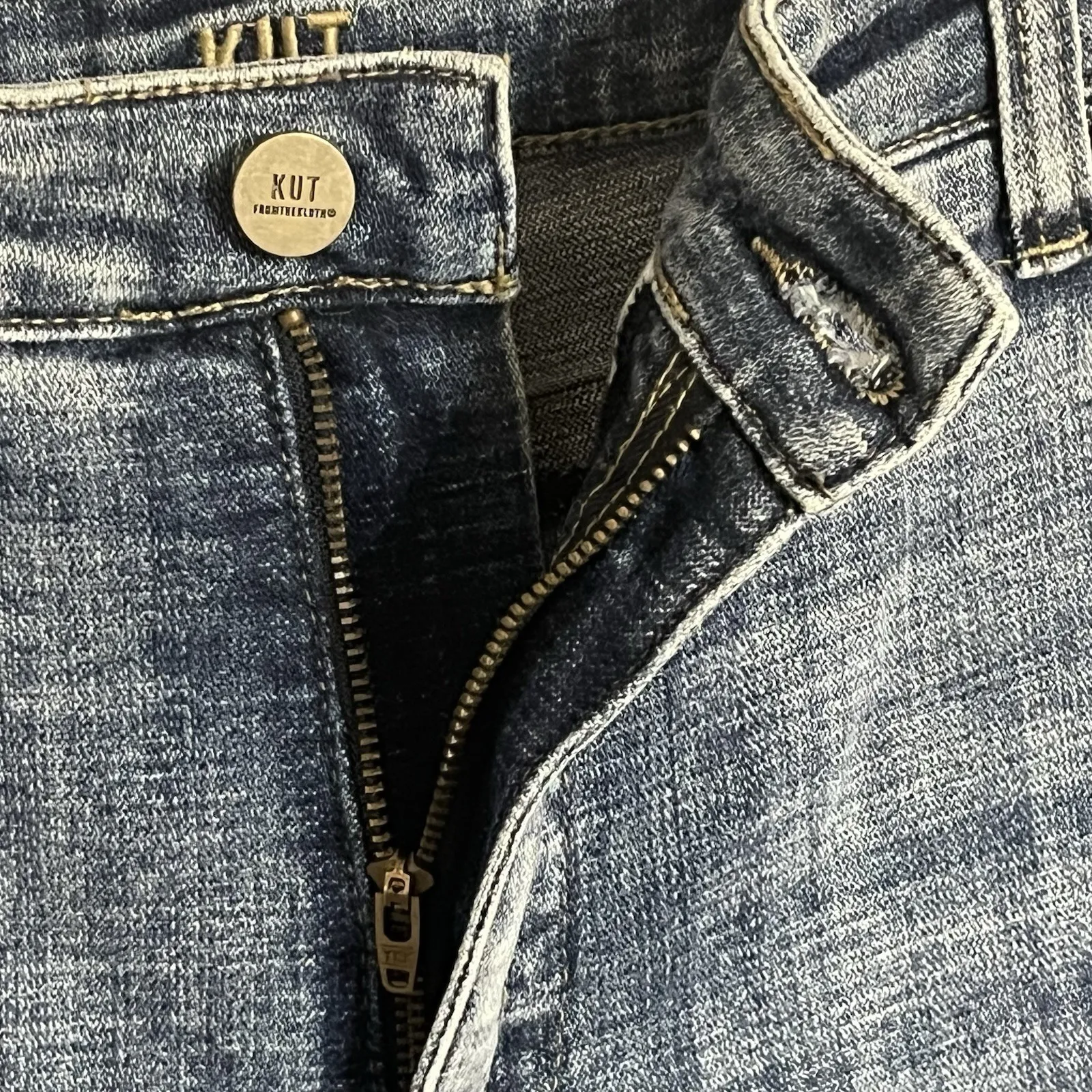 Kut from the Kloth Women's High Rise Ankle Straight Leg Jeans Size 18W Plus Size - Image 8