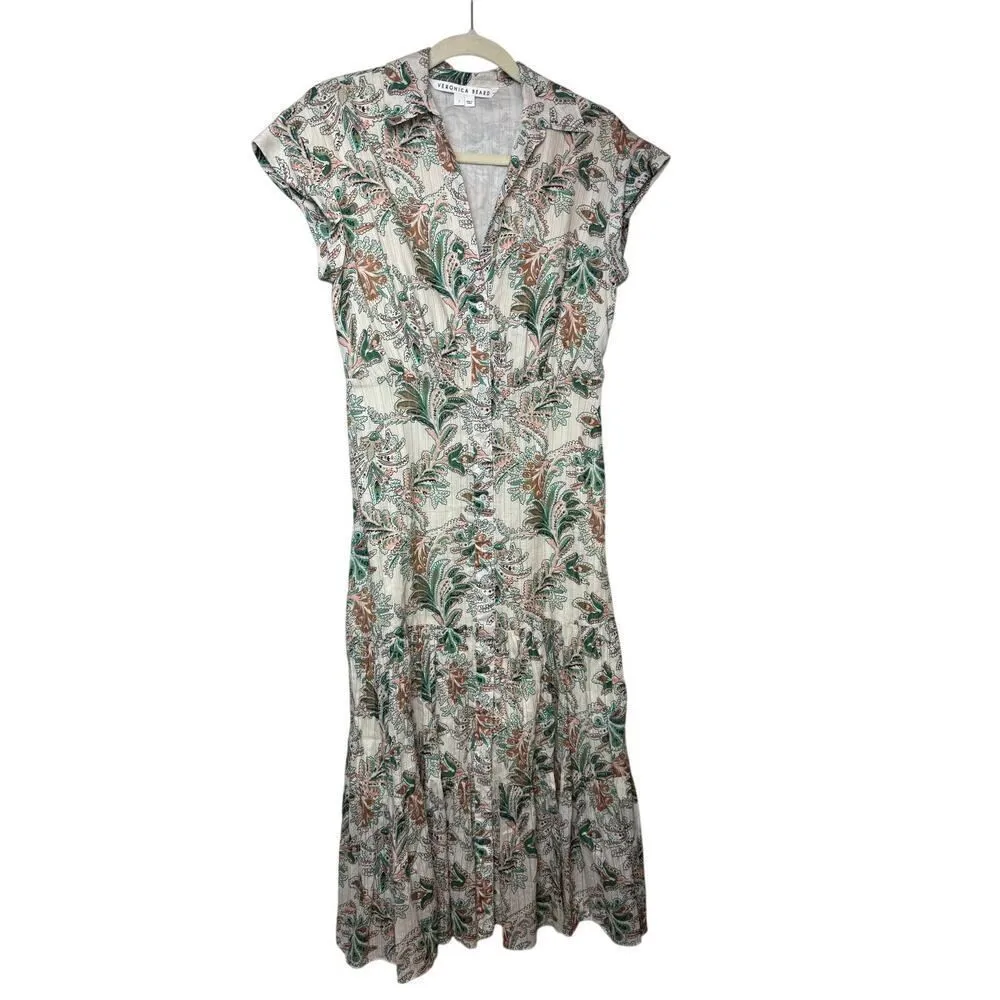 Veronica Beard Vanessa Midi Dress Sz. 2 - Image 5