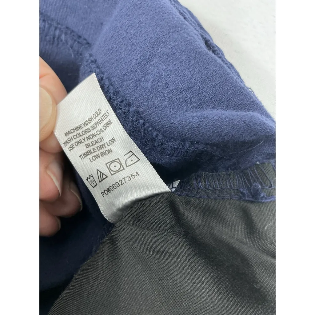 Womans Woman Within Courdory Pants 26 WT Navy - Image 5