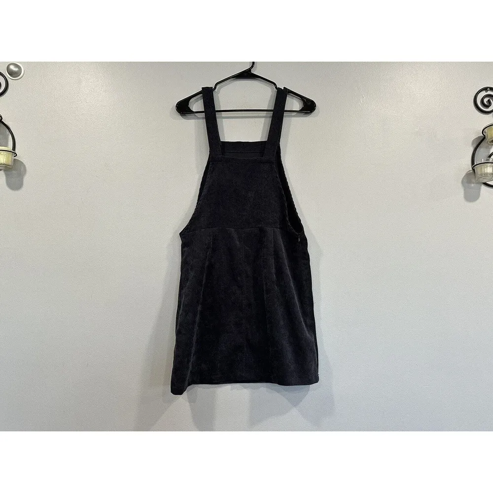 Shein Navy Blue Corduroy Overall Dress XS - Image 4