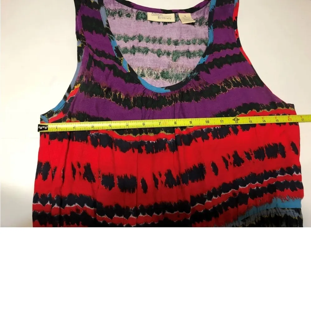 Allison Brittney HiLo Maxi Tie Dye Size M - Image 5