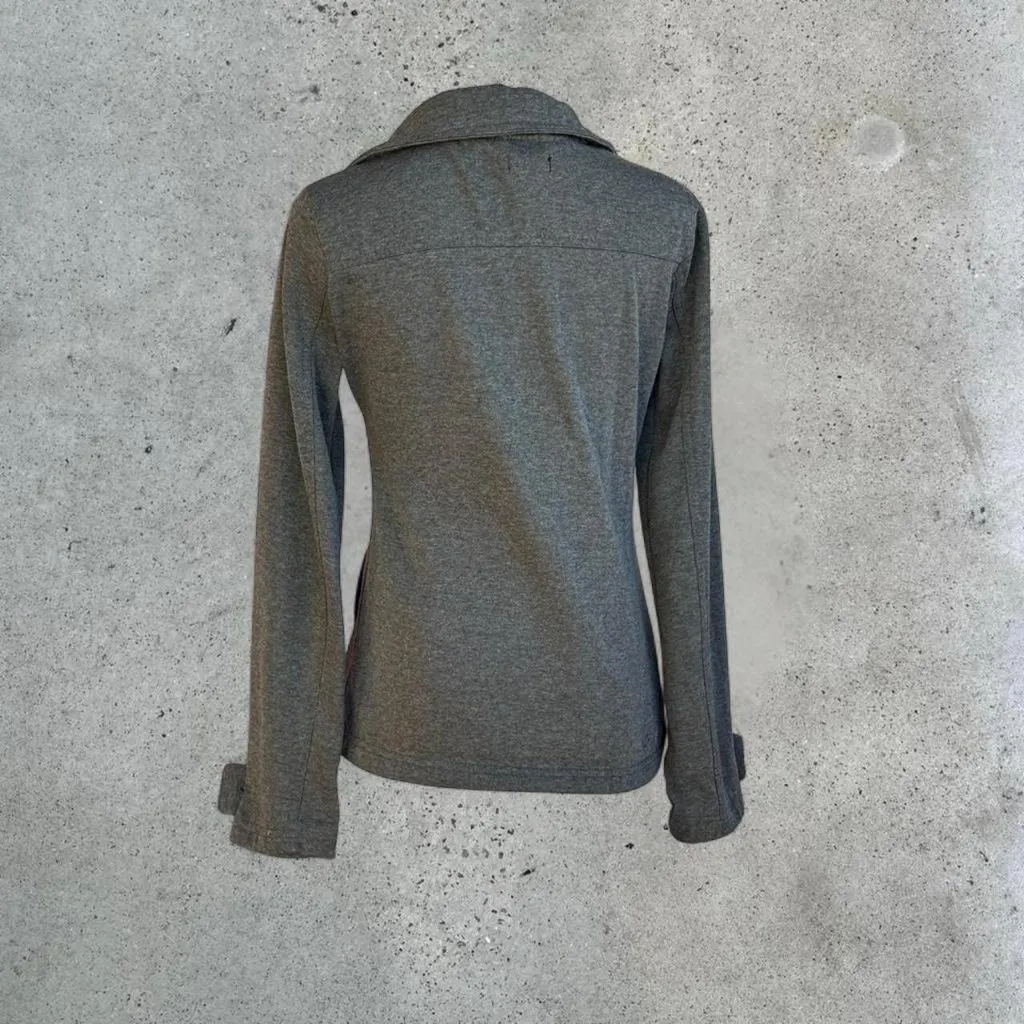 y2k grey pea coat - Image 5