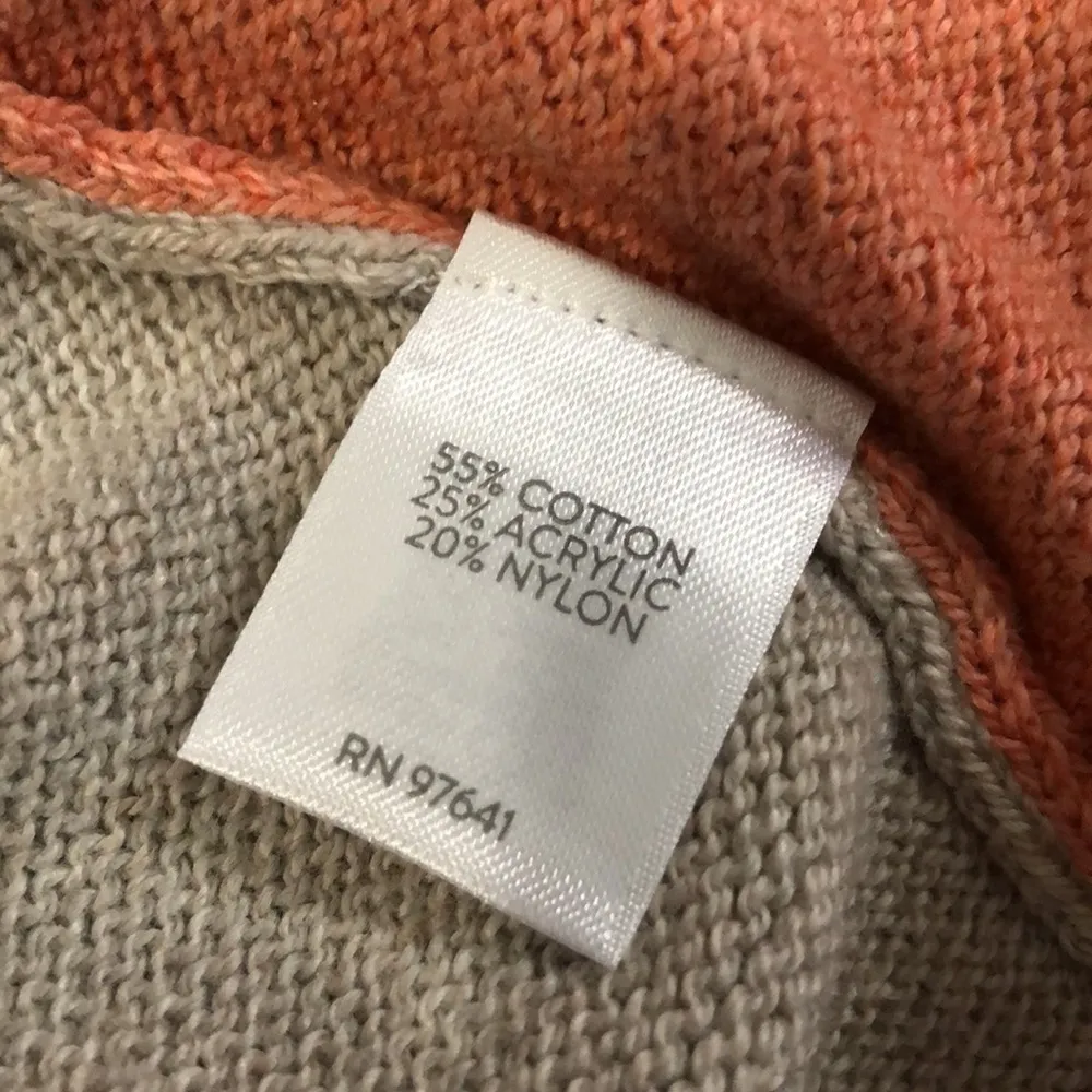 J Jill Pure Jill Color Block Cardigan Size M petite Pink - Image 5