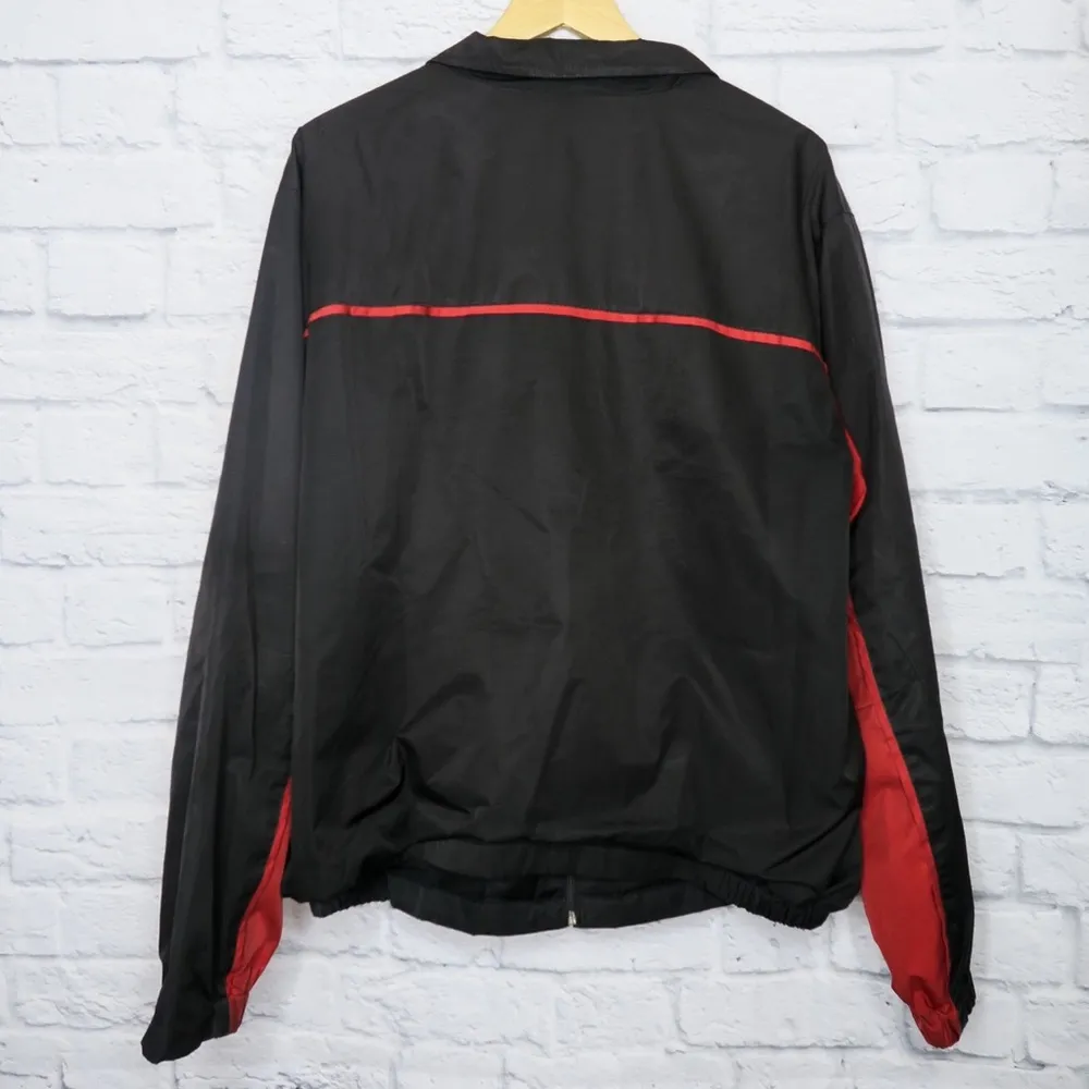 Vintage 90s Tommy Hilfiger Black And Red Jacket - Image 4
