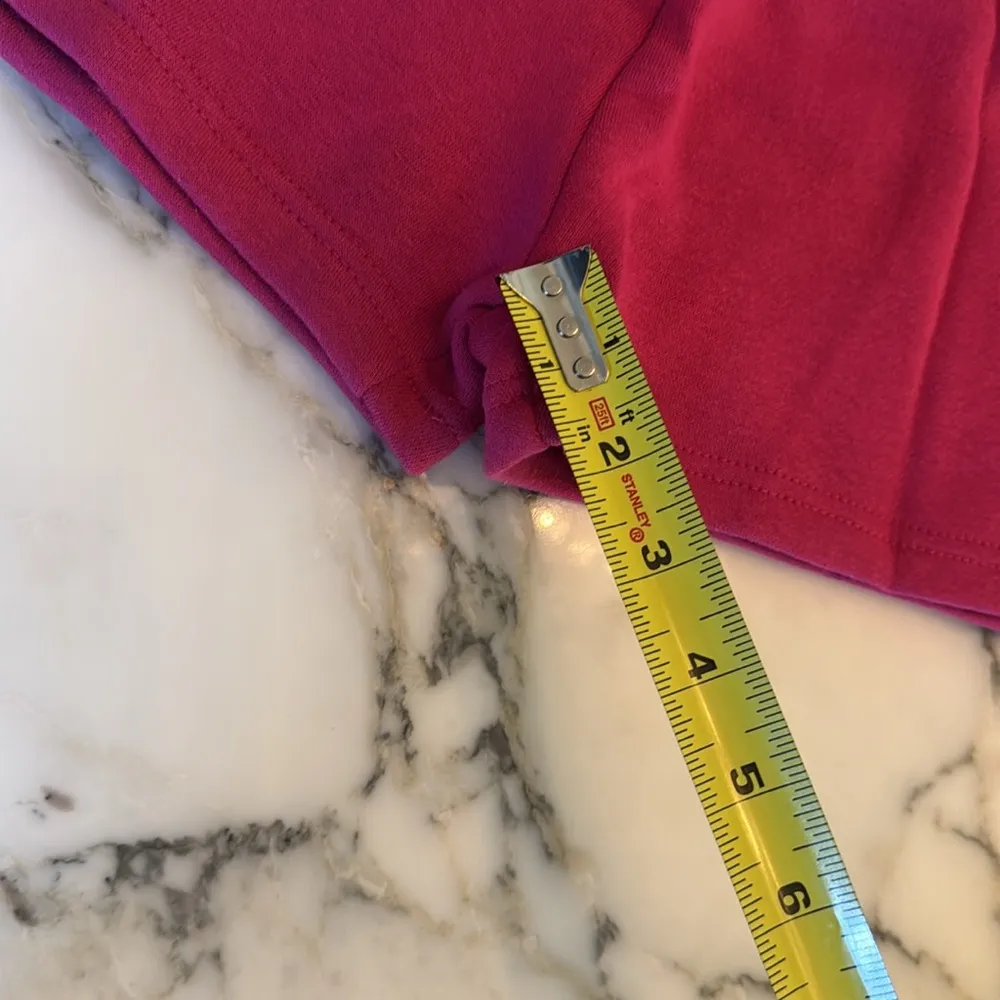 NWT PrettyLittleThing Hot Pink Women's Sweat Shorts Sz XL - Image 11