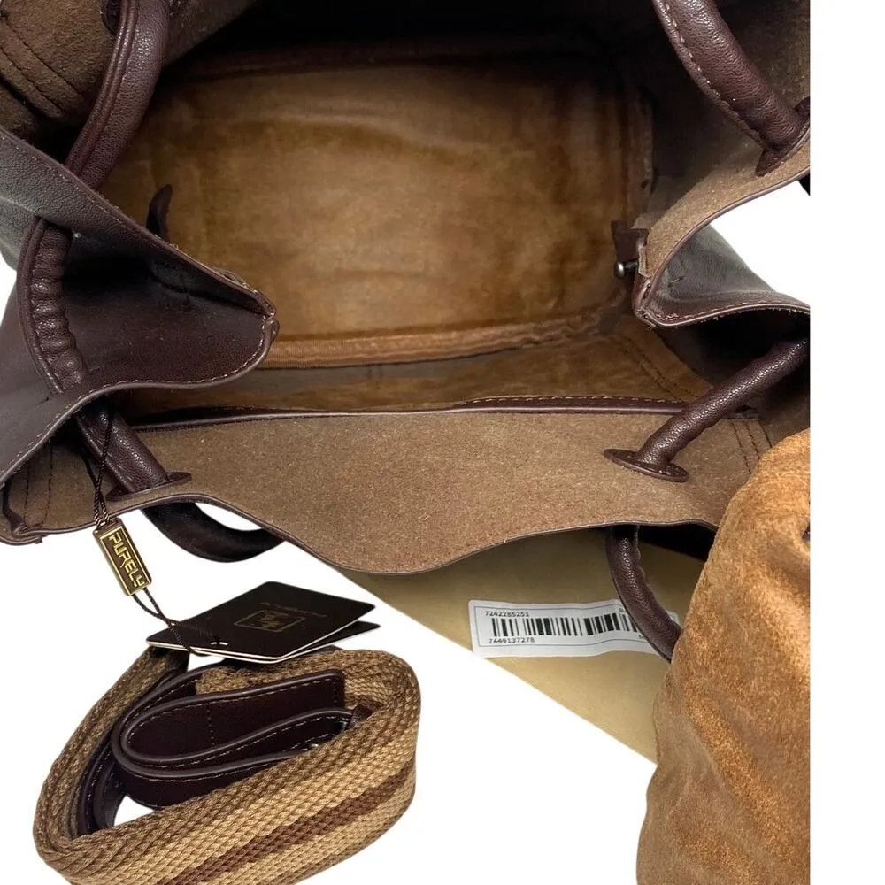 NWT ~ Set of 2 Brown Hobo Bag Purses ~ Shoulder Bag & Crossbody - Image 5