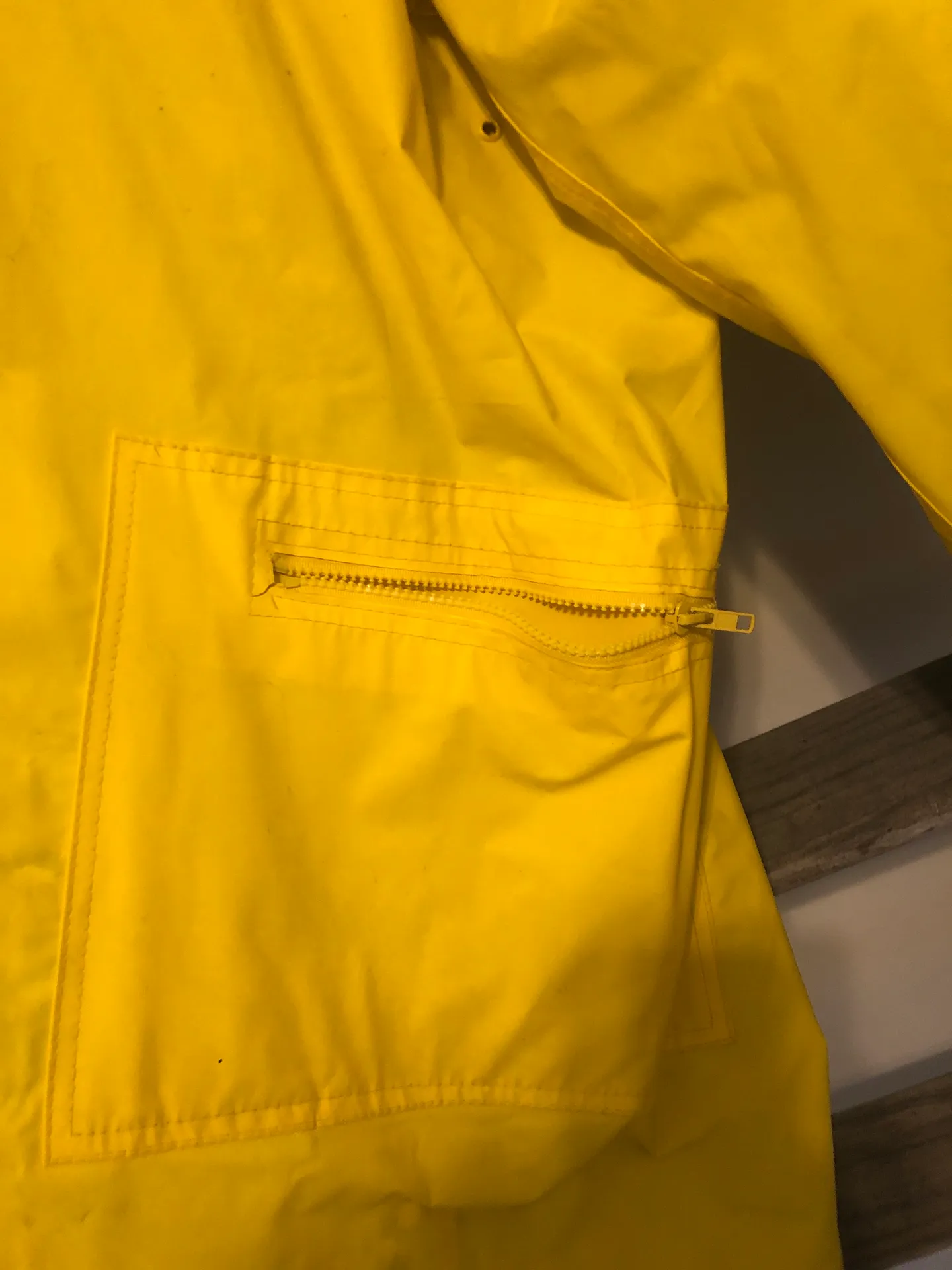 Totes Yellow Rain Coat - Image 2