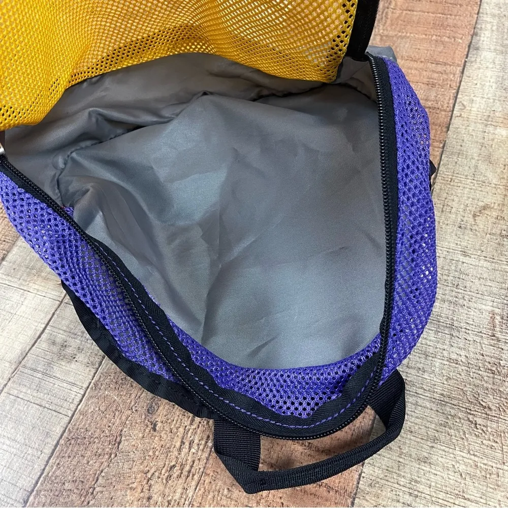 The North Face  XS Base Camp Duffel ONLY Outer Bag Gold Yellow Mesh - Image 3