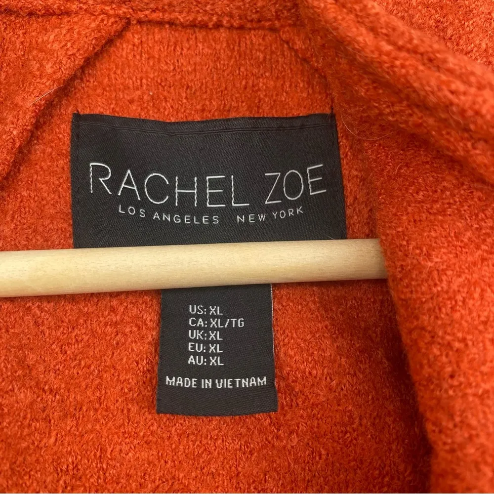 • Rachel Zoe burnt orange open jacket • Size XL - Image 2