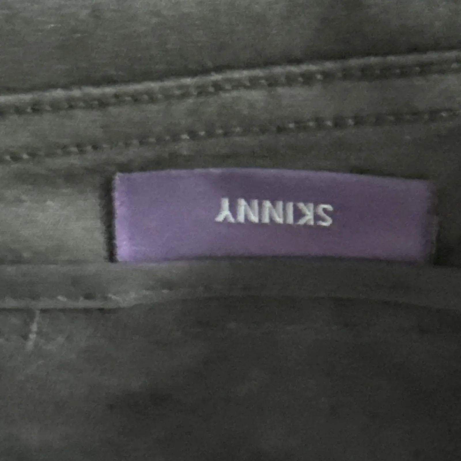 NYDJ Pants Black Career Dress Pants Straight Faux Suede Black Size‎ 10 Neutral - Image 6