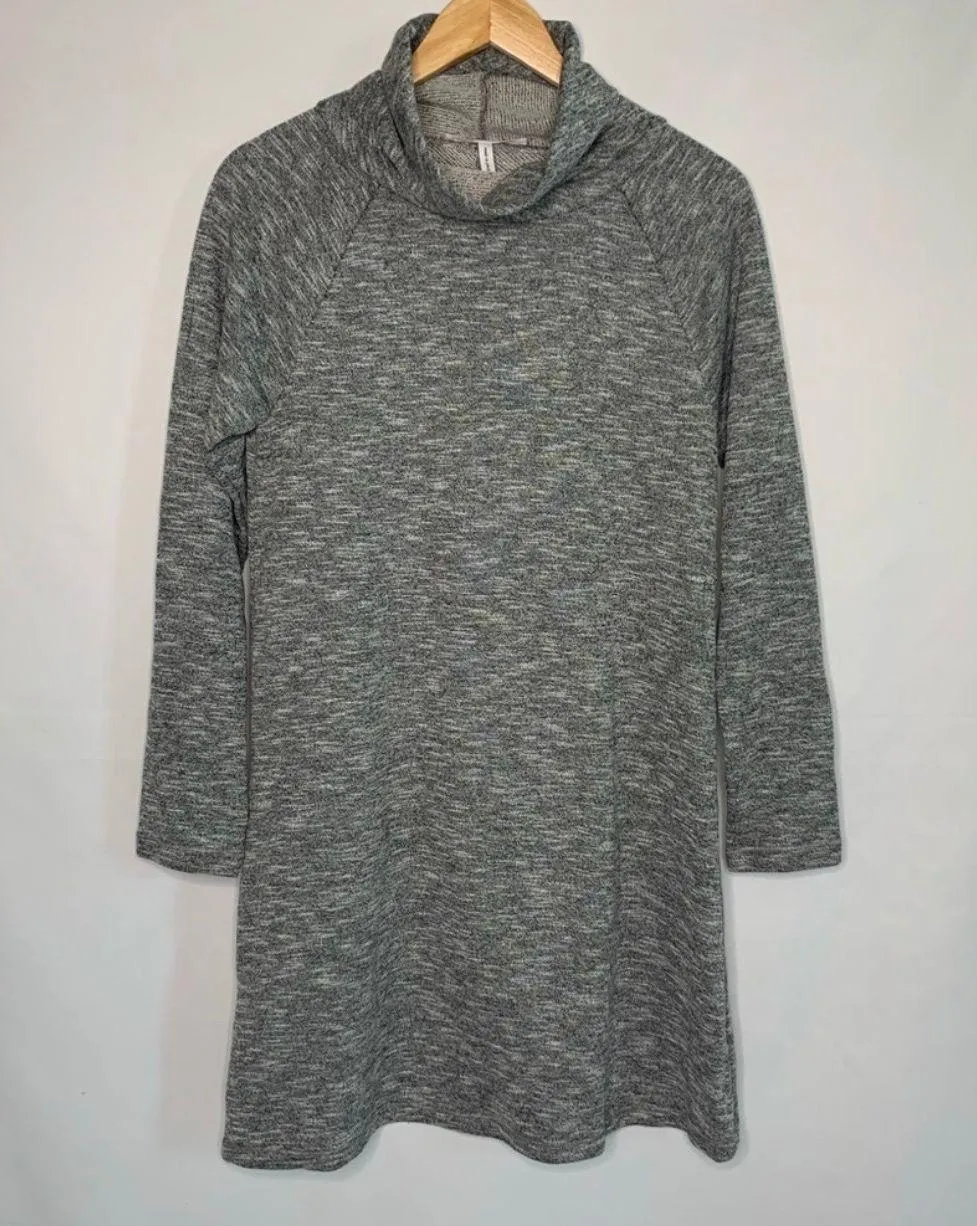 Lightweight Gray Sweater Dress - Image 3