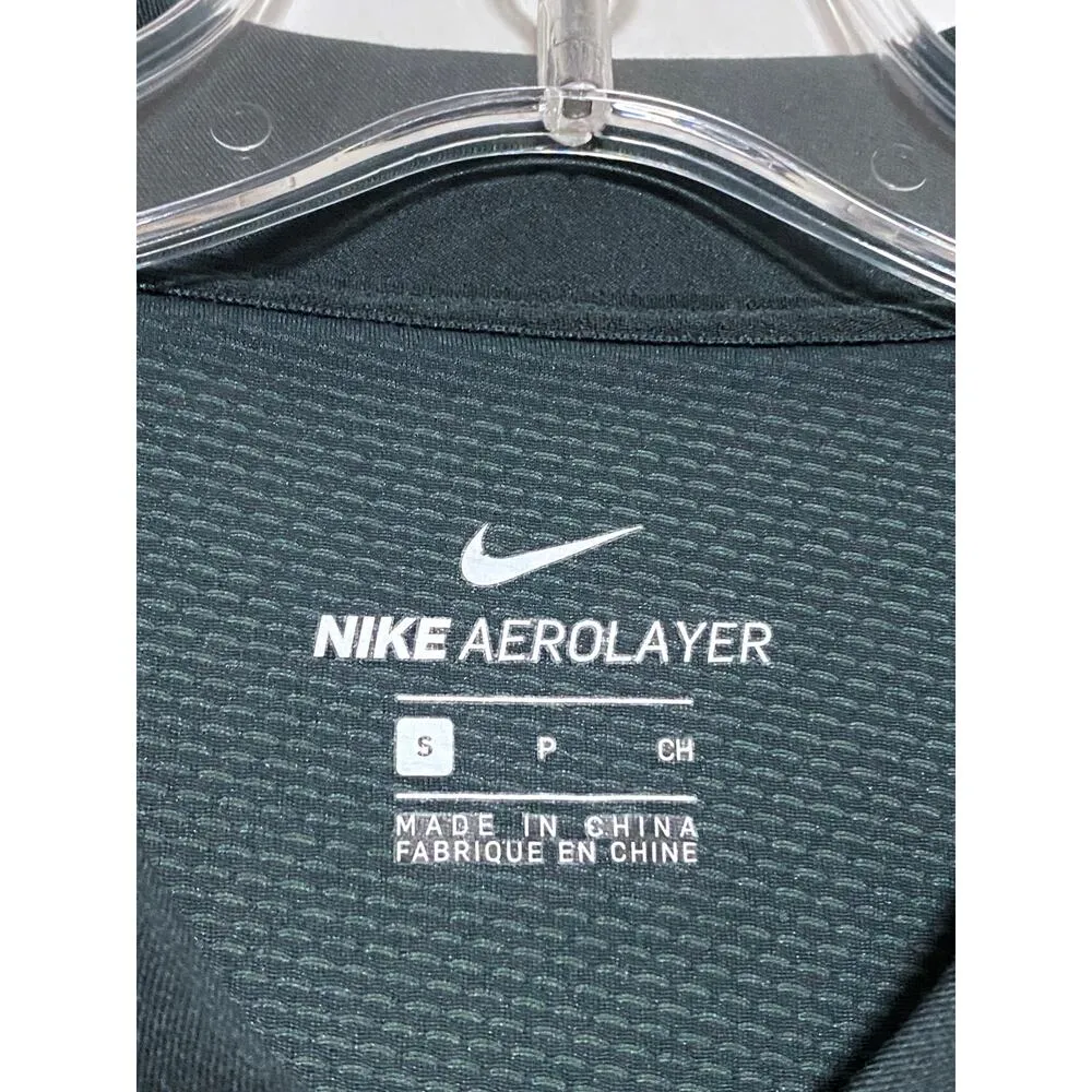 Nike Aerolayer Cropped Training Bomber Full Zip Jacket 811034 Athleisure Women S - Image 3