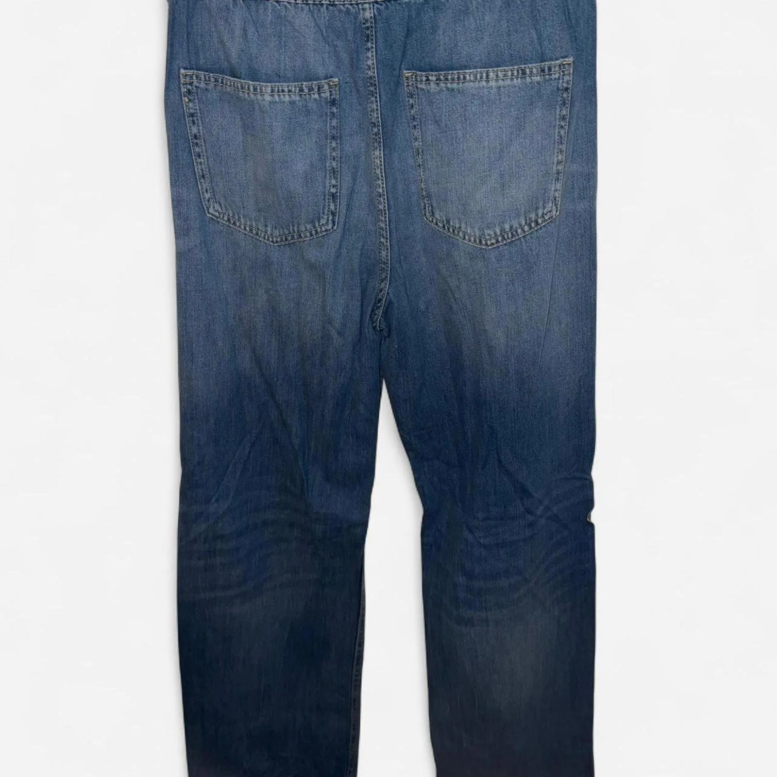 Zara wide-leg drawstring jeans - Image 4