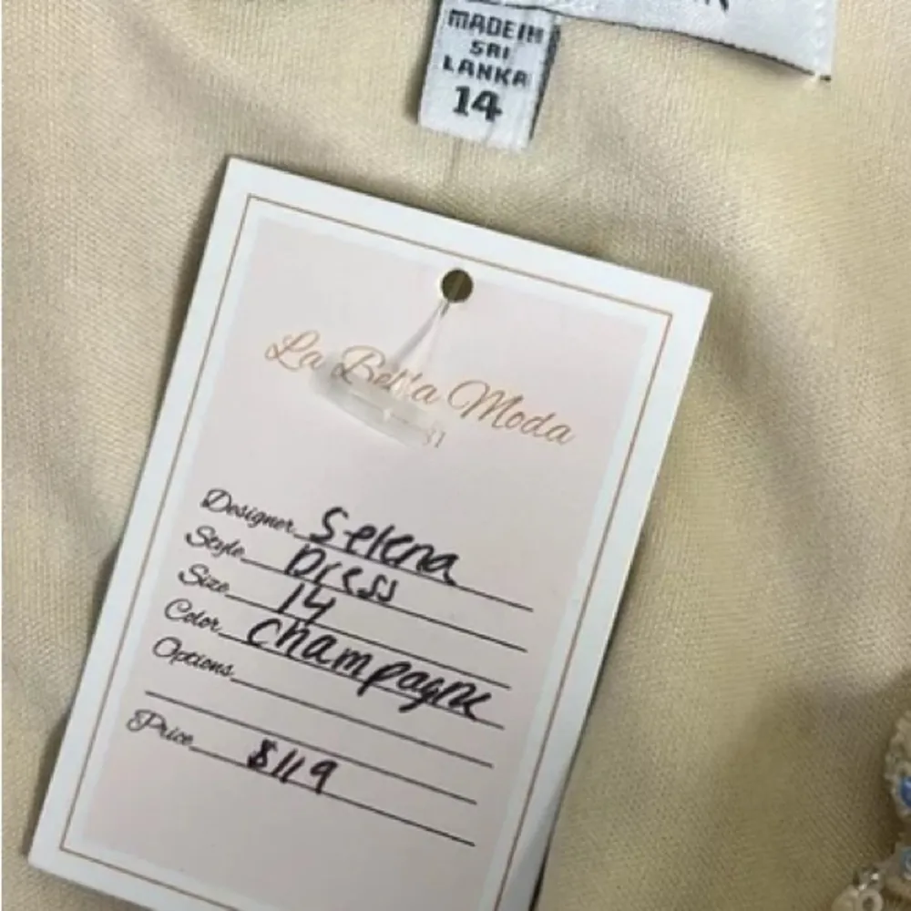 Julia Jordan Women's Ivory Sequin Fit & Flare Velvet Sheath Dress Size 14 - Image 8