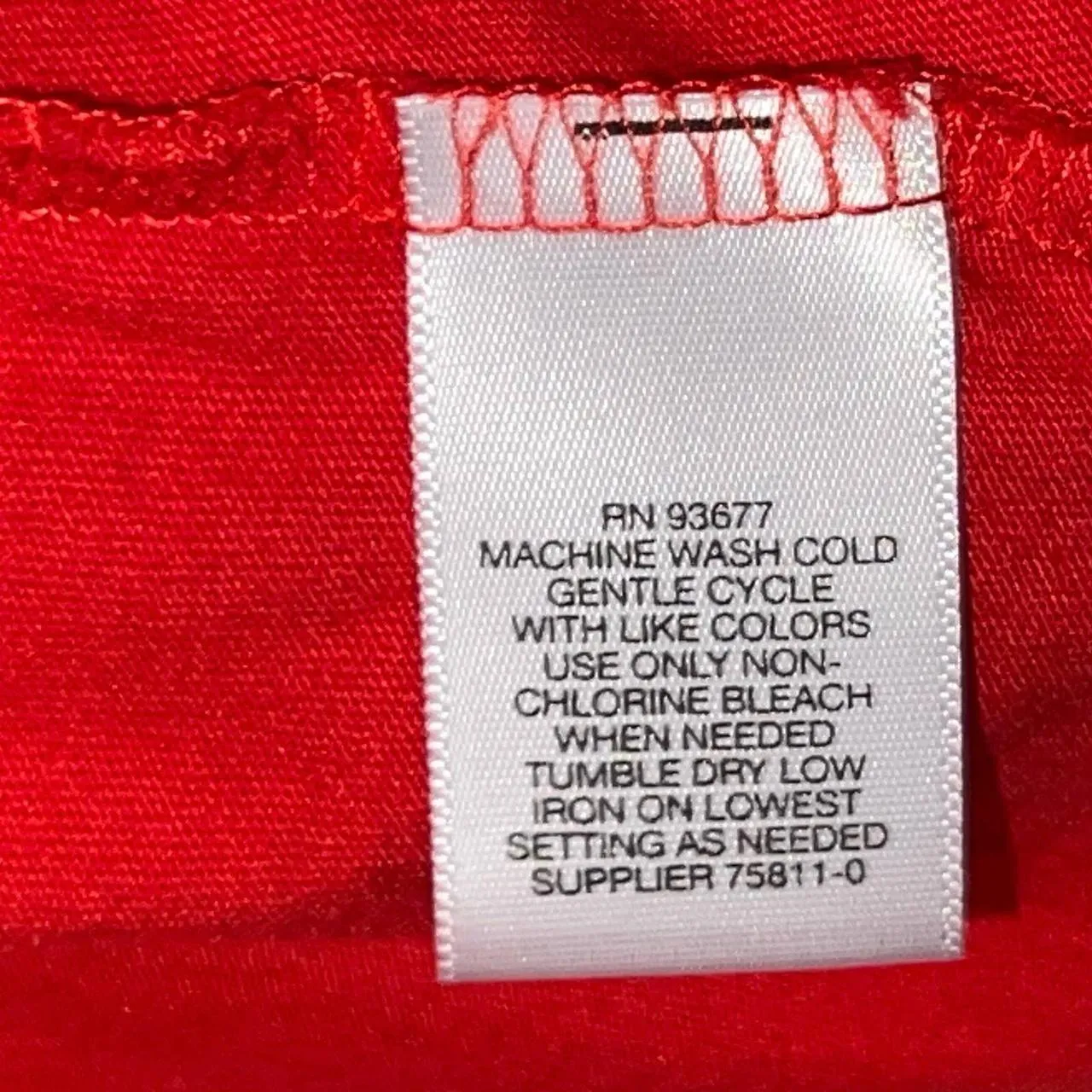 Liz Claiborne Red Sweater - Image 4