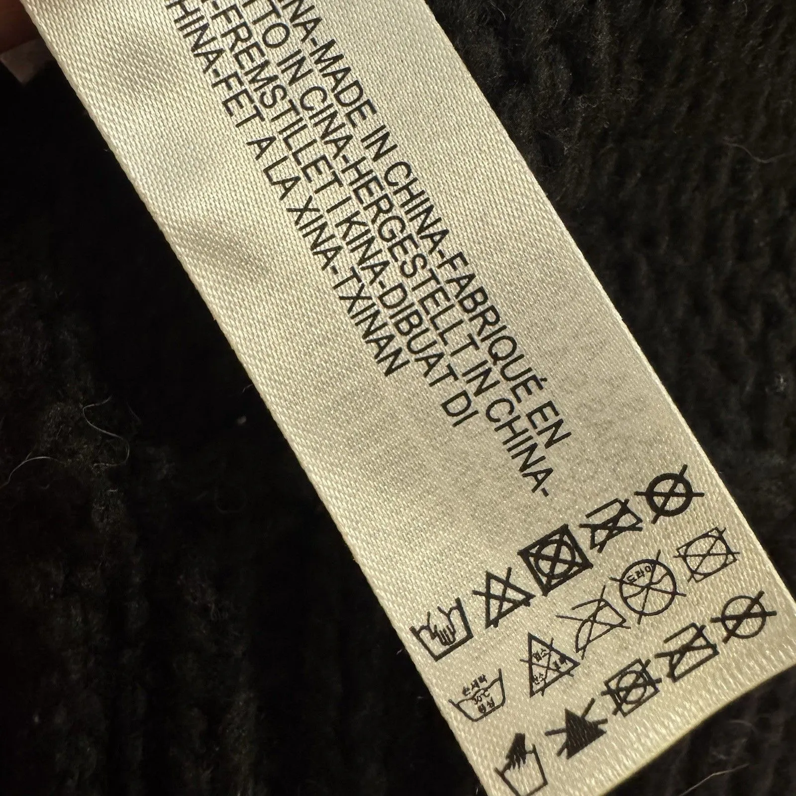 Zara Pearl Bow Chunky Knit Cardigan Size S Wool Blend Whimsi Feminine Coquette - Image 7