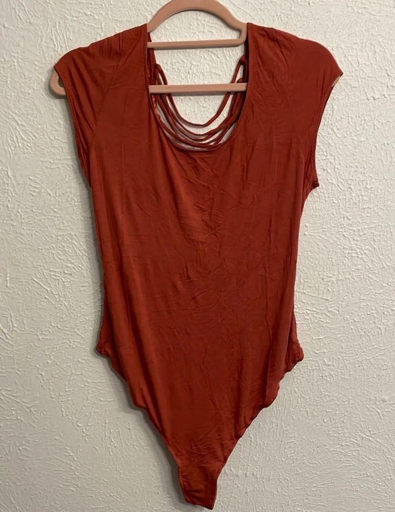 NWT Free People Womens About The Back Bodysuit Jumpsuit - Image 3