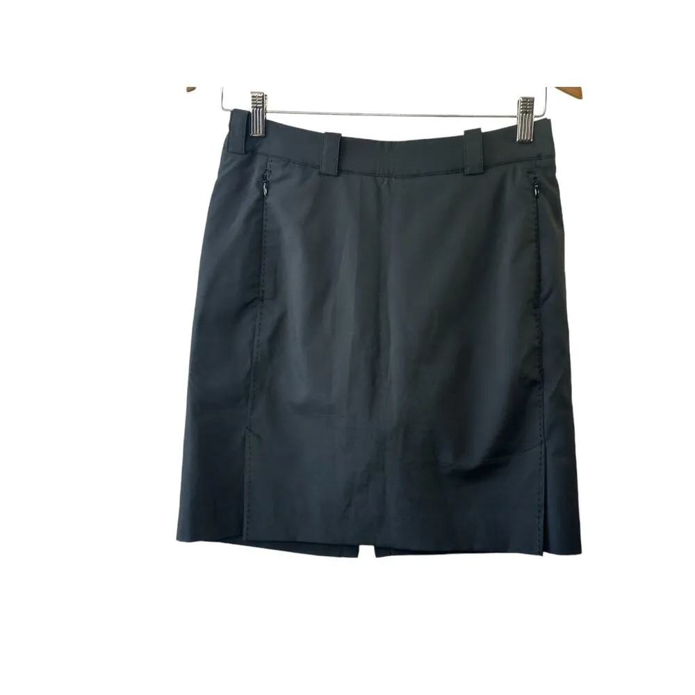 Nike Dri-Fit Golf Tour Performance Black Skort Women's Size 2 - Image 8