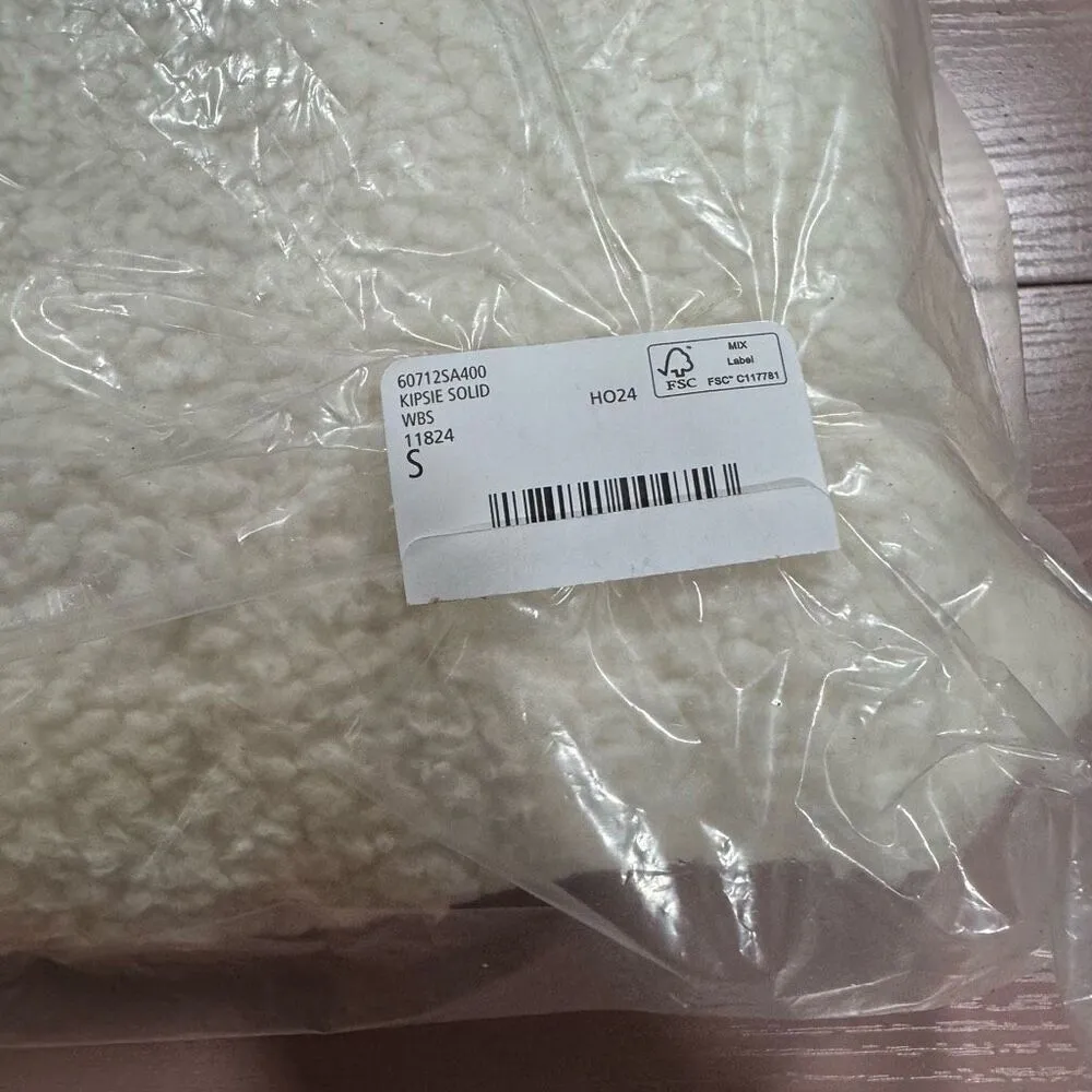 New Roxy Long Sleeve Kipsie Plush Sherpa Jacket - Image 5