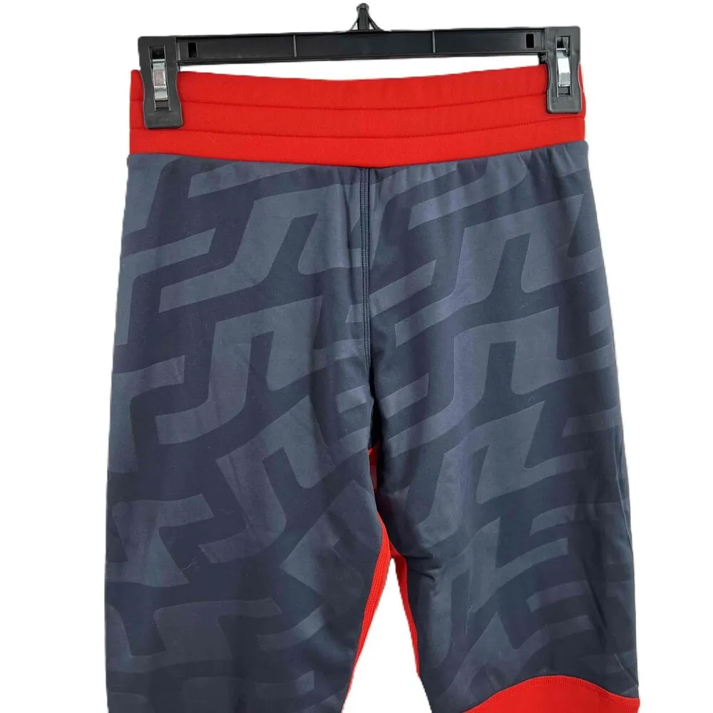 J. LINDEBERG Red Odyssey Tights Fleece Lined Inside Drawstring Athletic XS New - Image 2
