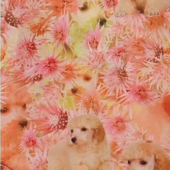 BAGGU Standard Reusable Tote Bag - Colorful Spikey Puppy Pattern -Collina Strada - Image 5