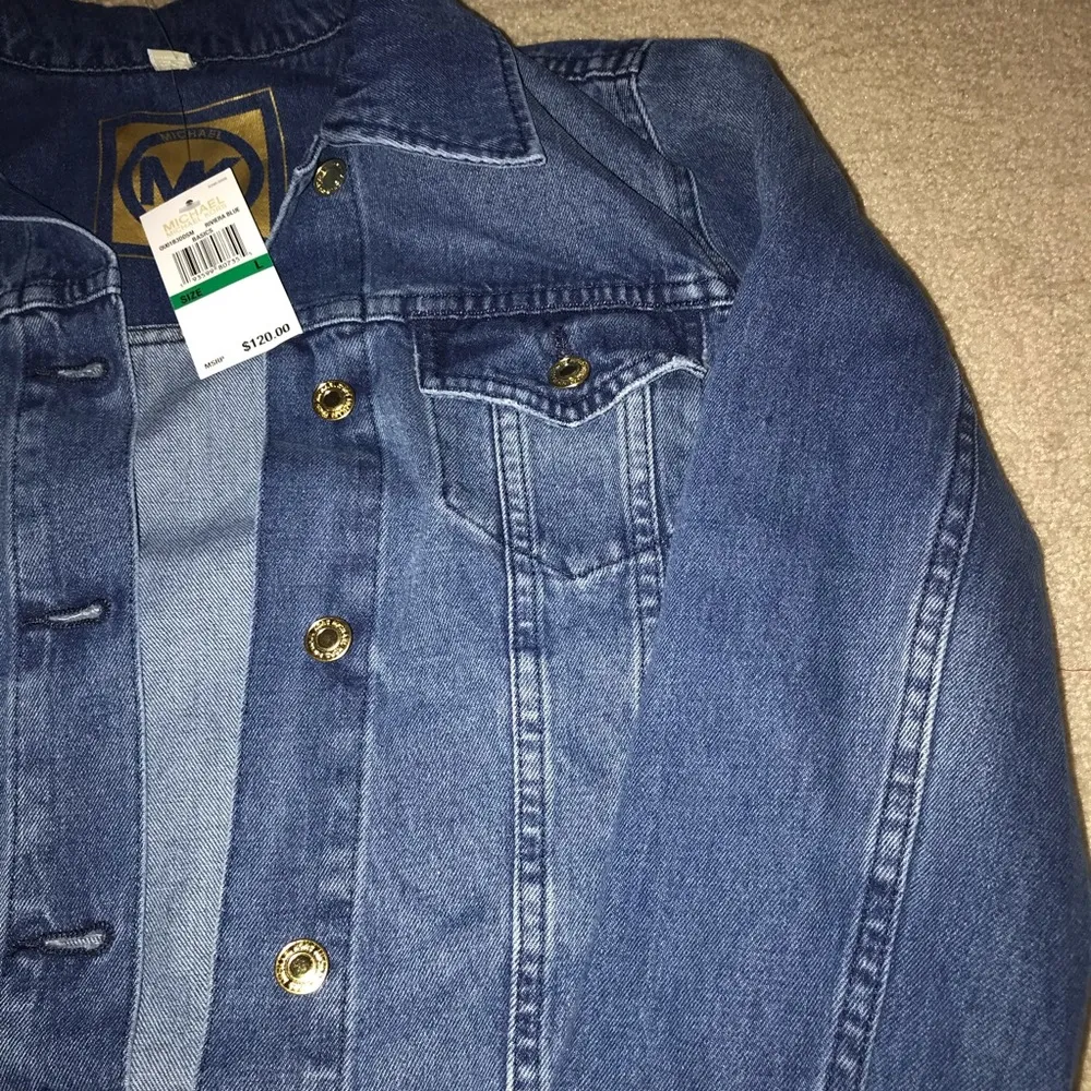 Women’s Michael Kors denim jean jacket - Image 3